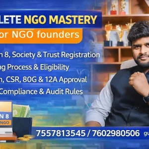 NGO Project & Funding Masterclass – Step-by-Step Guide (India)